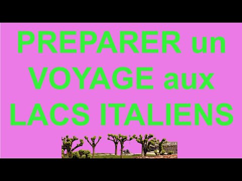 Comment partir aux lacs italiens facilement et pas cher ?