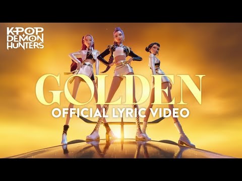 “Golden” Official Lyric Video | KPop Demon Hunters | Sony Animation