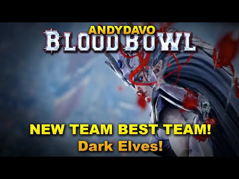 AndyDavo NEW TEAM: Dark Elves! GAME 1 - Underworld