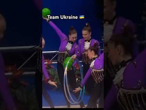 Team Ukraine’s Artistic Entrance 🇺🇦 | Milan World Cup 2025 RGG Final