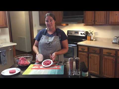 Burger and slider press