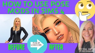How to Use Pose Mods for Beginners Sims 4