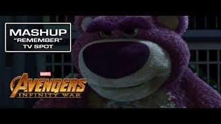 Toy Story 3 | Avengers Infinity War - [Mashup] Remember TV Spot