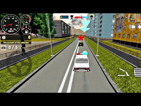 Traffic Cop Simulator 3D - the Best Simulator of Police Traffic Officer! Android Gameplay