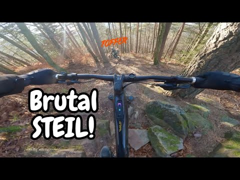 New, challenging, fantastic enduro trails – awesome day with Toffer!