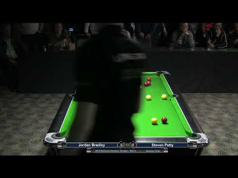 2019 Men's National Amateur Singles - Jordan Bradley v Steve Petty (Qtr Final)