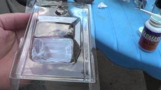 how to paint a slot car body part 1 5-20-13