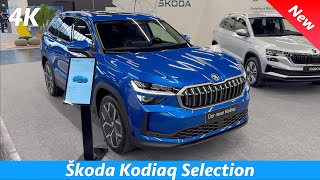 New Škoda Kodiaq Selection 2024 FIRST look 4K (Exterior - Interior), Visual Review