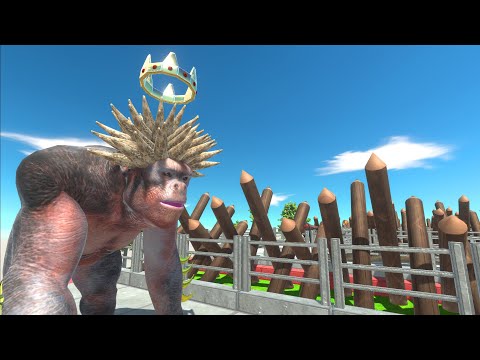 Angry King Kong Battle for the Kingdom - Animal Revolt Battle Simulator