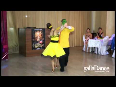 Элина Бреусова и Дмитрий Склифос на Cinema Ball в GallaDance Dostyk