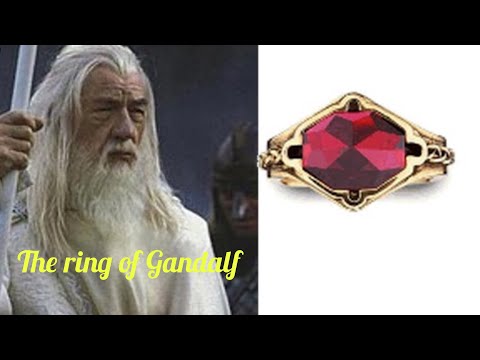 Gandalf and Narya | The Lord of the Rings