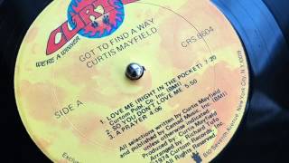 Curtis Mayfield - So You Don&#39;t Love Me