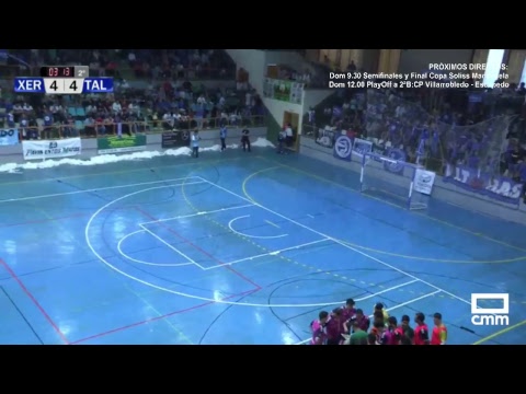 DIRECTO: Fútbol sala. Xerez Deportivo FC - FS Talavera. Play Off a 2ª. Castilla -La Mancha Media