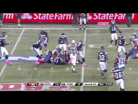 CFL Recap: Montreal 24, Toronto 12 - October 14, 2012