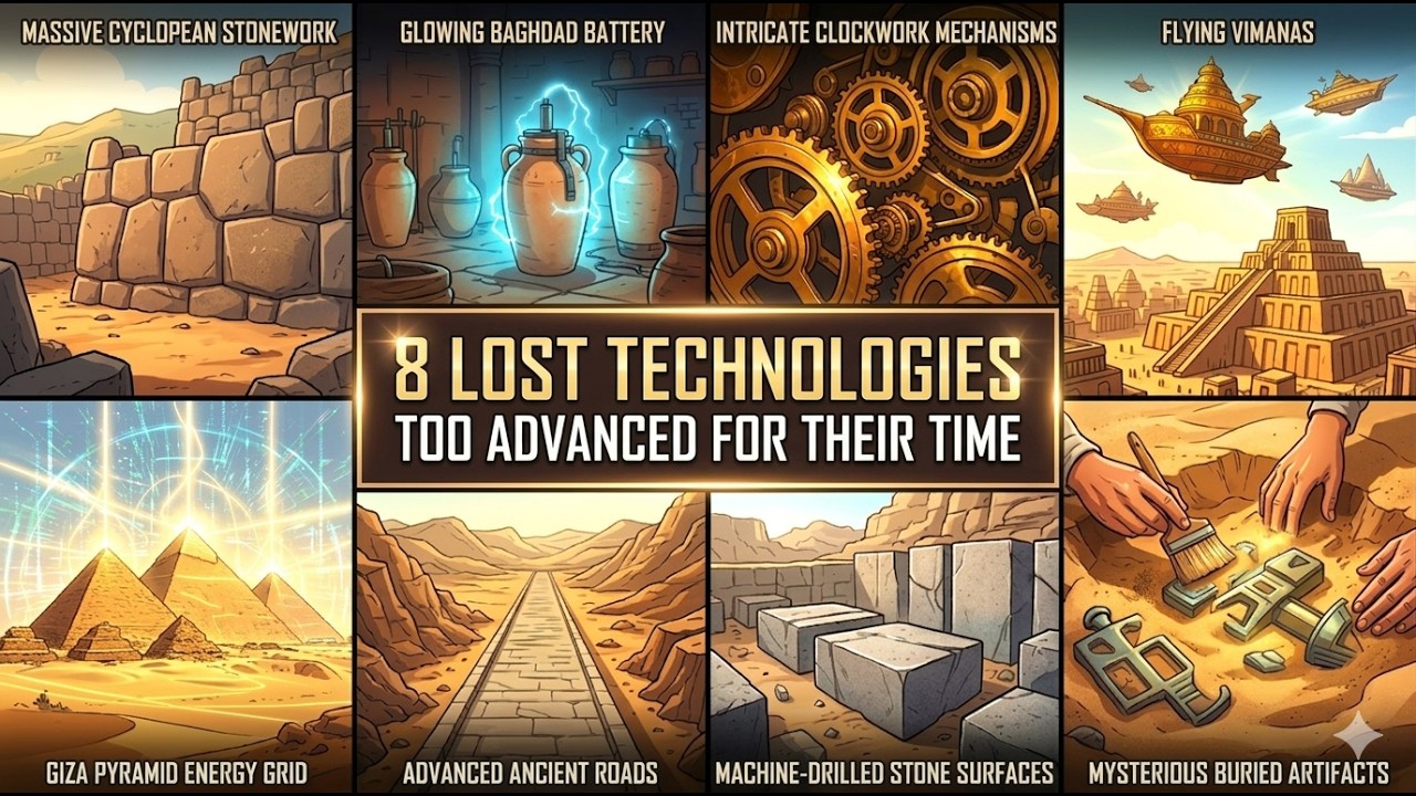 8 Lost Technologies That Were Too Advanced for Their Time