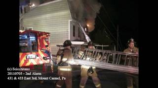 preview picture of video '20110705 2nd Alarm - Mount Carmel - Part 1 of 2'