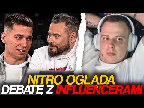 NITRO OGLĄDA DEBATĘ Z INFLUENCERAMI [FRIZ, STANOWSKI, REVO, BOS, PACIOREK]