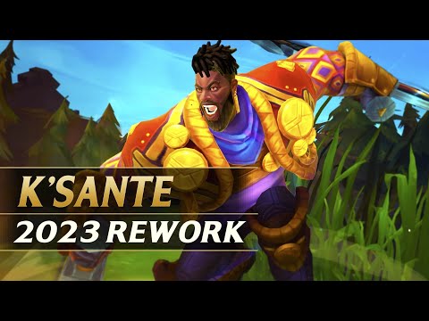 K'SANTE REWORK 2023 Gameplay Spotlight Guide - League of Legends