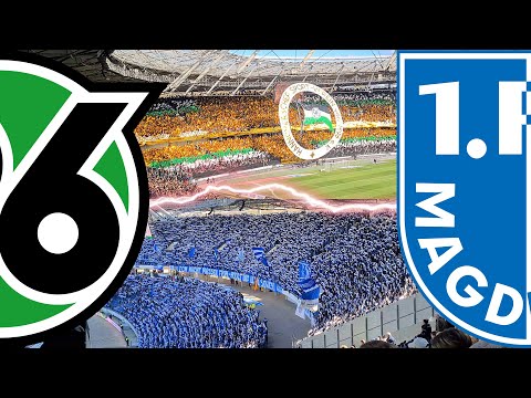 10.000 MAGDEBURGER ÜBERNAHME! | Vlog bei H96 🟢⚫vs.🔵⚪ FCM