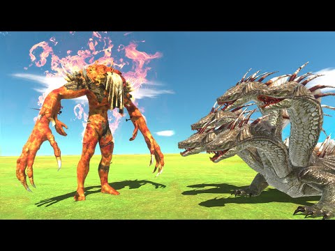 FIRE SCOURGE VS ALL UNIT (Fantasy) - Animal Revolt Battle Simulator Scourge