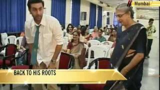 Ranbir goes down memory lane video