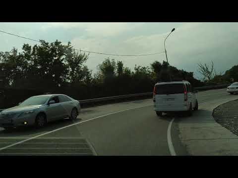 Сочи. Дорога по серпантину. Июль 2019.