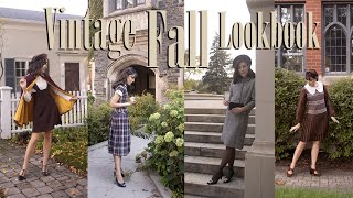 Vintage Fall Lookbook 2021 | Carolina Pinglo