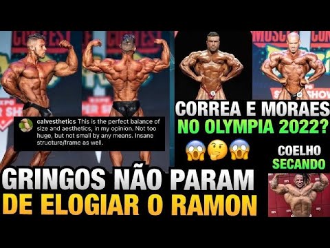 RAMON É MUITO ELOGIADO POR GRINGOS  - MORAES E CORREA (LEGADO SENDO SEGUIDO)  - COELHO ATUALIZA
