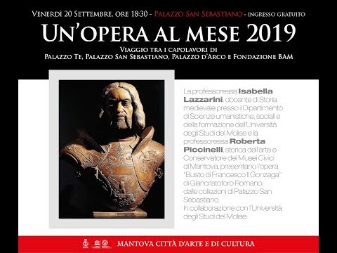 Un'opera al mese 2019.7 "Busto di Francesco II Gonzaga" di Giancristoforo Romano