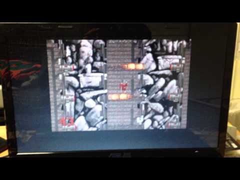 The ending of the game AWESOME (Amiga)