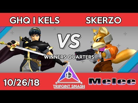 Tripoint Smash 33 - Winners Quarters - GHQ I Kels (Marth) Vs. Skerzo (Fox)