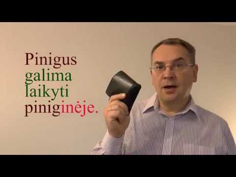 LITHUANIAN LESSON 82 - BANKAS - Bank