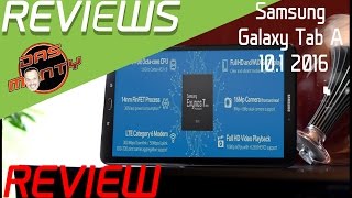 Samsung Galaxy Tab A 6 10.1 2016 - Tablet Review - Test - T580 T585 - Das Monty