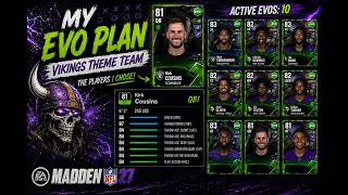 These EVOs Are Going to Build My Vikings Theme Team! | MUT 27
