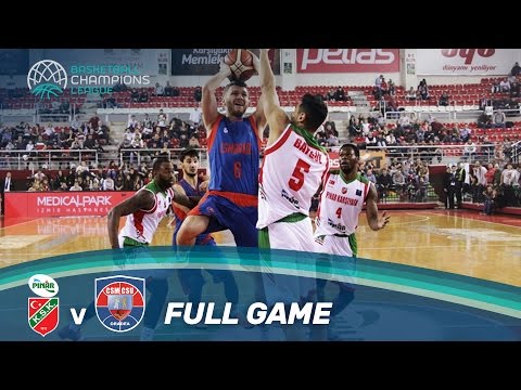 Pinar Karsiyaka v CSM CSU Oradea - Full Game - Basketball Champions League