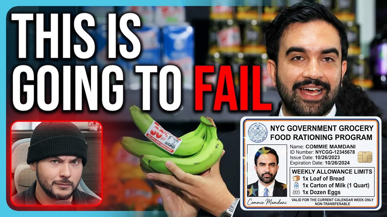 NYC Government Grocery To REQUIRE ID, Tim Pool SLAMS Stupid Soviet Era Idea