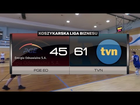 PGE EO vs TVN - XIV kolejka - II Liga Warszawa - Koszykarska Liga Biznesu
