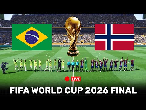 Brazil vs Norway | FIFA World Cup 2026 Final | Full Match All Goals #football