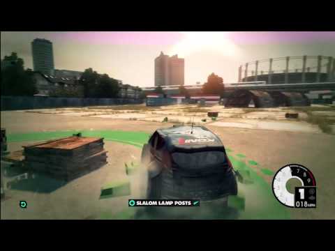 Dirt 3 - Parking Lot - Mission Guide