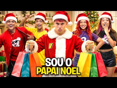 I disguised myself as Santa Claus and tricked the Rosas *did they fall for it?