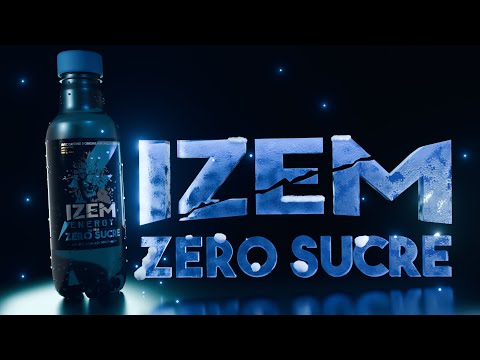 3D Product animation  - izem energy drink