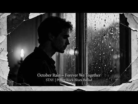 🌧️🎸❤️October Rain – Forever We Together STAY | Power Rock Blues Ballad 🌙🎤