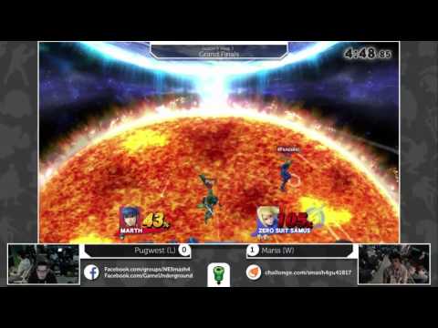 S4@GU 4-18 (Grand Finals): DNL Marss (ZSS) vs Pugwest (Marth/Sheik)