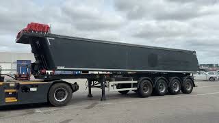 Semi-remorque benne Kel-Berg 4 axle Tipper / 4 achse Alukastenmulde Kipper 37m3 | Image 4 - Autoline