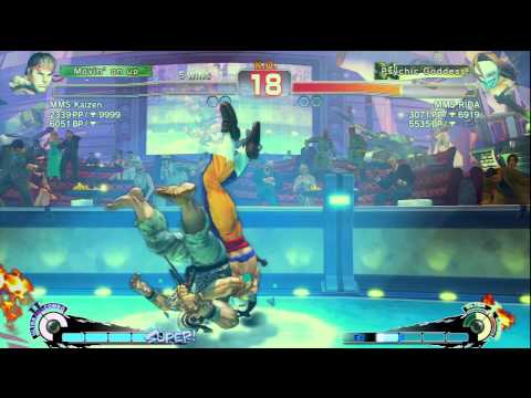 SSF4 AE 2012 - MMS RIDA (Vega) Vs KaizenMaster (Ryu) - Casuals 01.10.12 - G2 - Kara Ultra 1