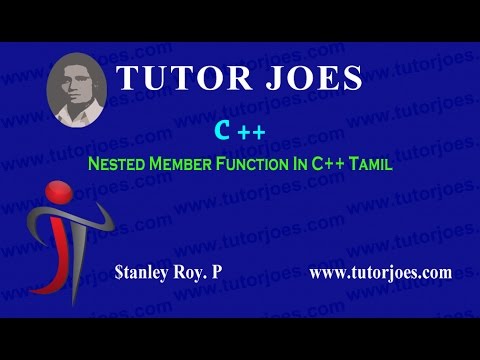 nested member function in c in Tamil