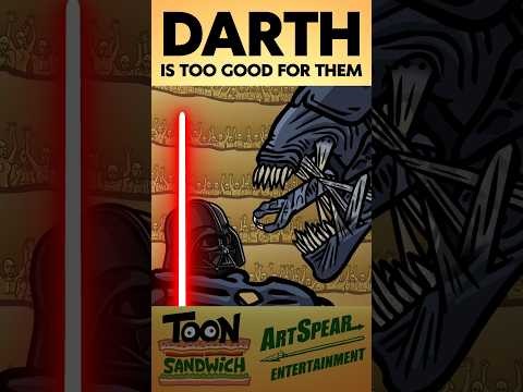 Darth Vader vs Everyone - TOON SANDWICH #funny #crossover #starwars #battle #animation #darthvader