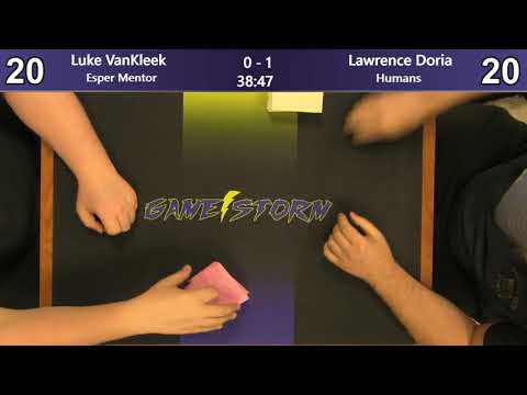 Luke VanKleek (Esper Mentor) vs Lawrence Doria (Humans) - Sunday Night Modern 7/21/19