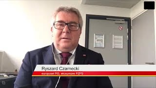 Ryszard Czarnecki: Komisja Europejska wywiesiła białą flagę