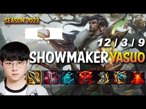 DK Showmaker YASUO vs JAYCE Mid - Patch 13.15 KR Ranked